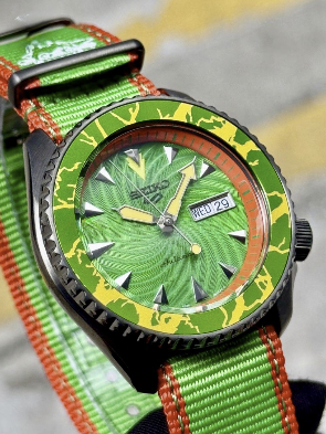 Seiko 5 Street Fighter Blanka Edition SRPF23K1 - foto 4