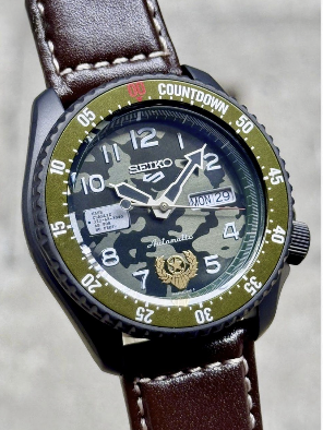 Seiko 5 Street Fighter Guile Edition SRPF21K1 - foto 4
